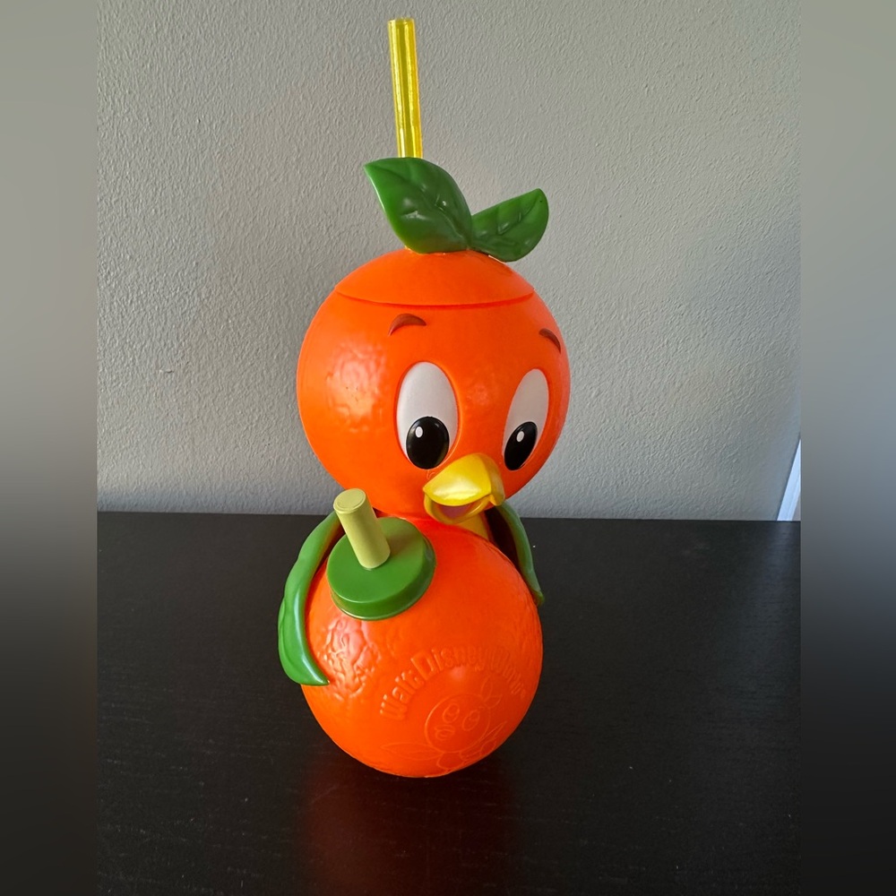 2023 Disney Parks EPCOT Flower & Garden Festival Orange Bird Sipper.